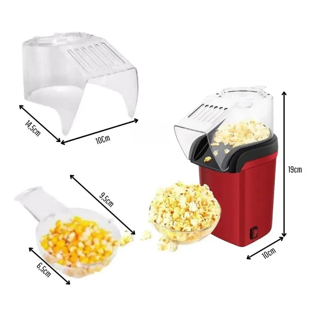 PopJoy Air™ — Pipoqueira Elétrica Sem Óleo